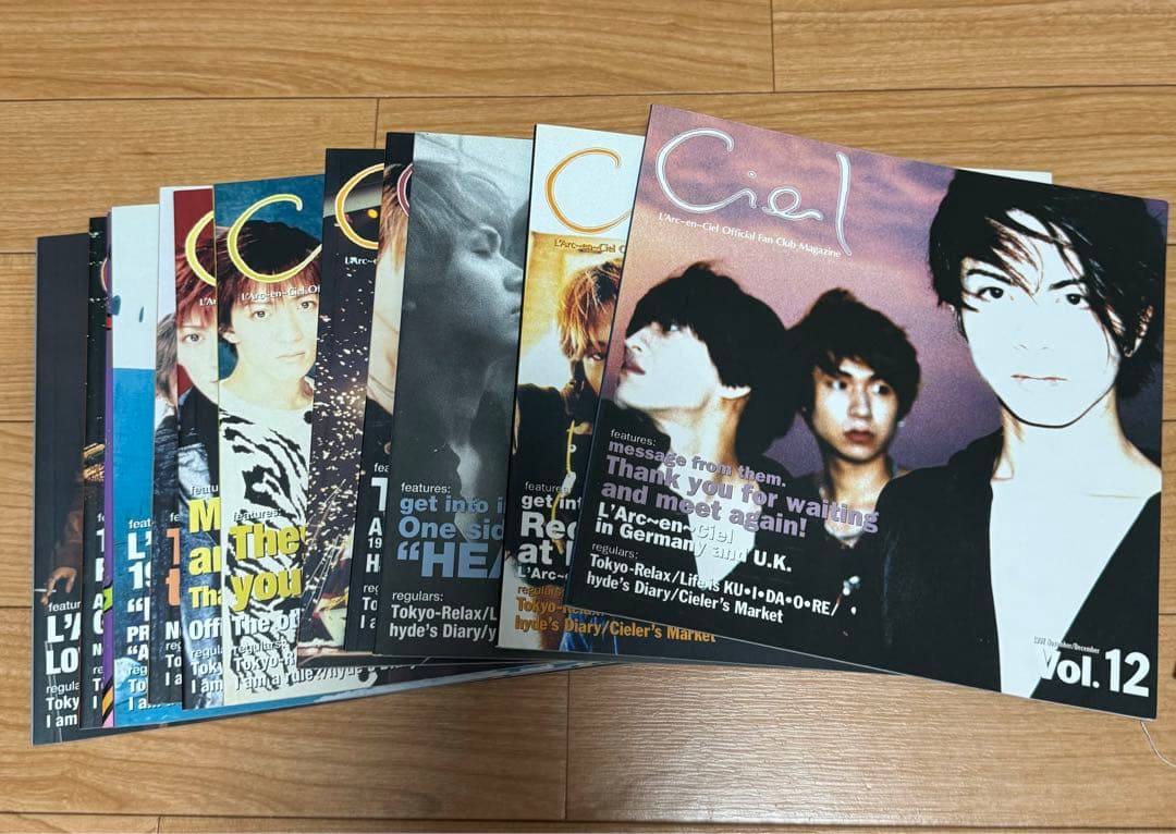 L'Arc-en-Ciel ラルク　FC会報vol.12〜92 継続特典