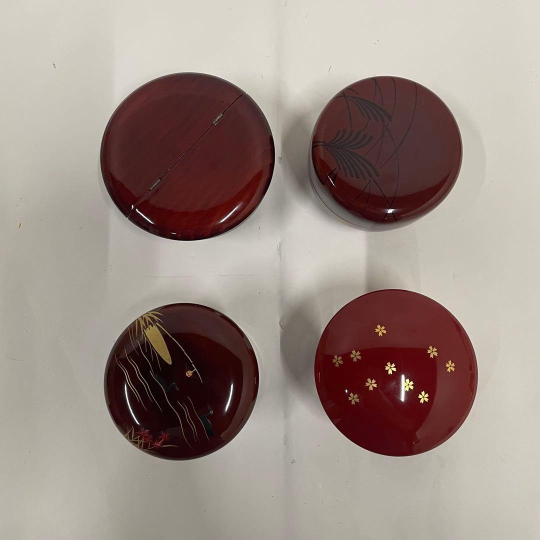 レア 井伊宗観好 十二月茶器 月次茶器 塗師 峰春 棗 骨董 漆器 アンティーク