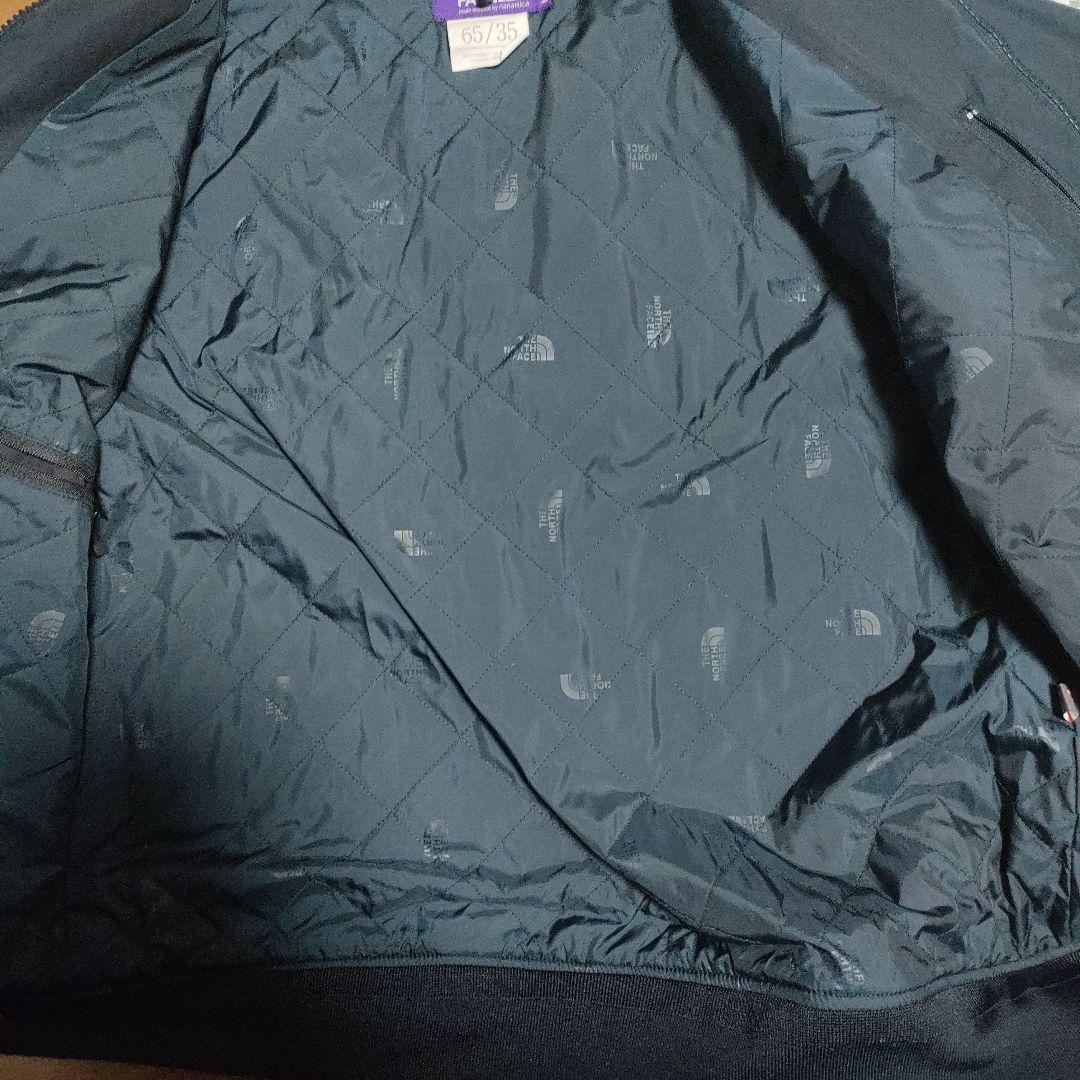 ザノースフェイス ビームス別注 パープルレーベル ネイビー M