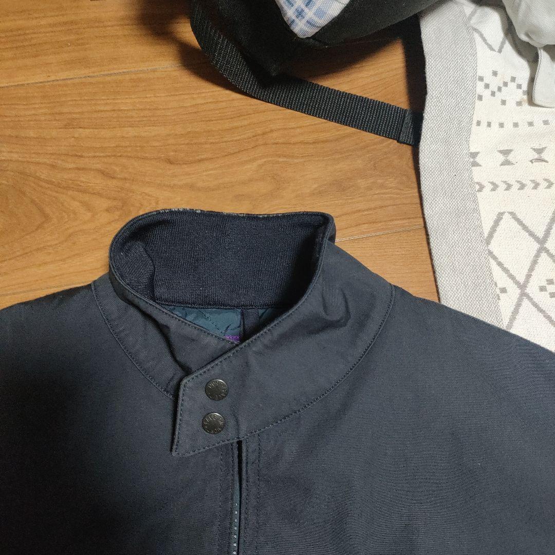 ザノースフェイス ビームス別注 パープルレーベル ネイビー M