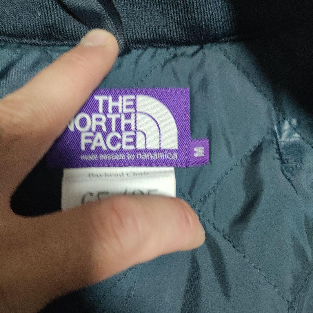 ザノースフェイス ビームス別注 パープルレーベル ネイビー M