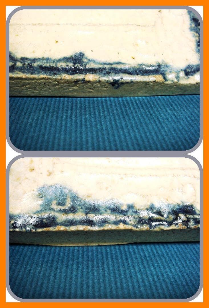 850『十字架 人物 磔刑 陶板』　/骨董品 古美術 古道具 アンティーク