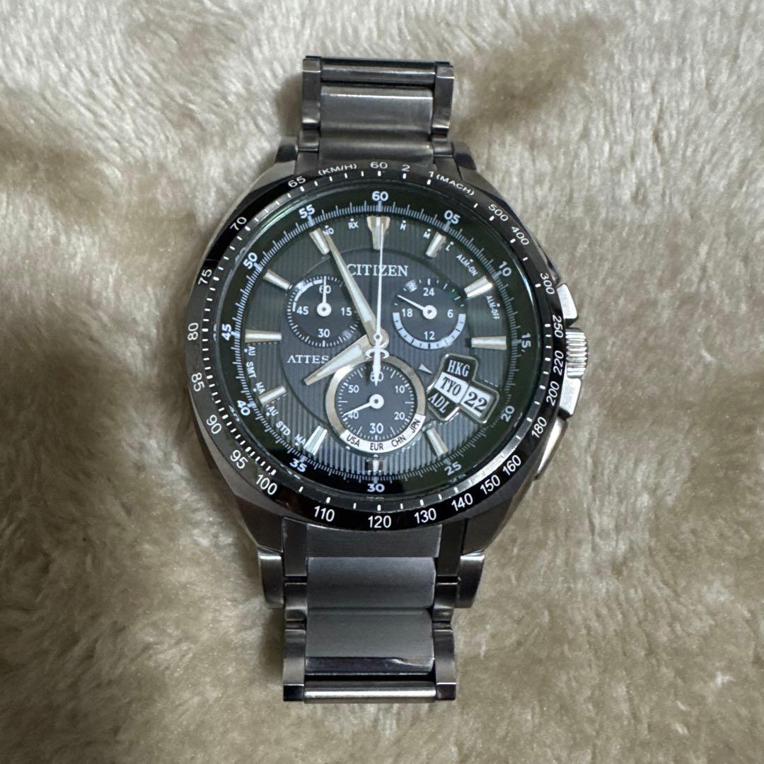 CITIZEN ATTEEN クロノグラフ腕時計