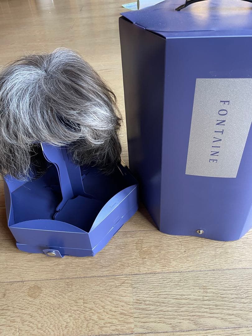 FONTANE グレー ショート　ウィッグ　フル