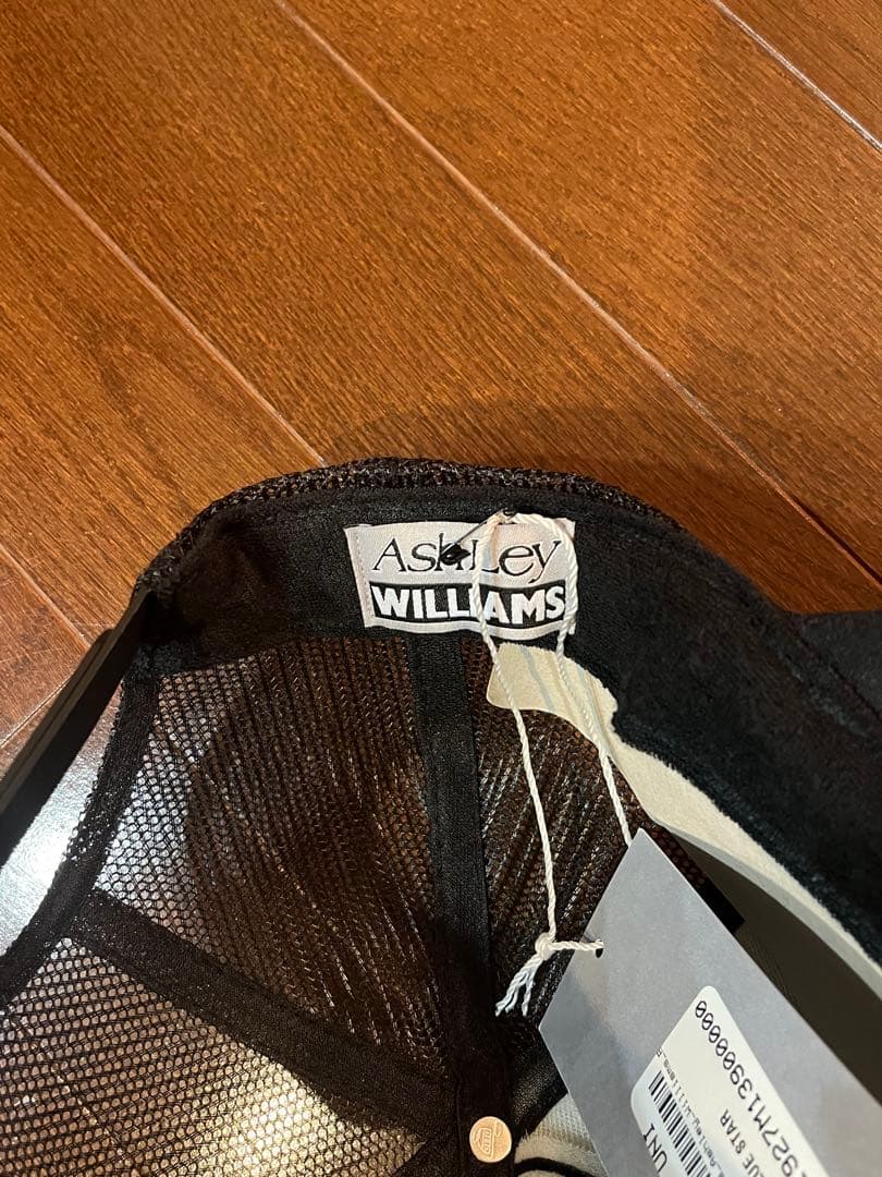 新品未使用ASHLEY WILLIAMS メッシュキャップ　jennie 着用