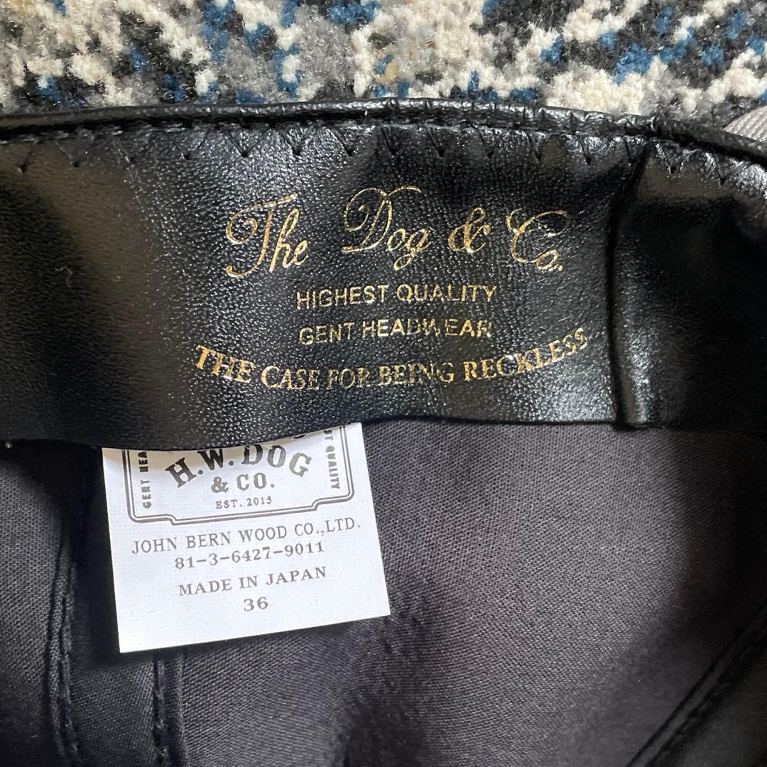 THE H.W.DOG&CO. 40s BASEBALL CAP ブラック