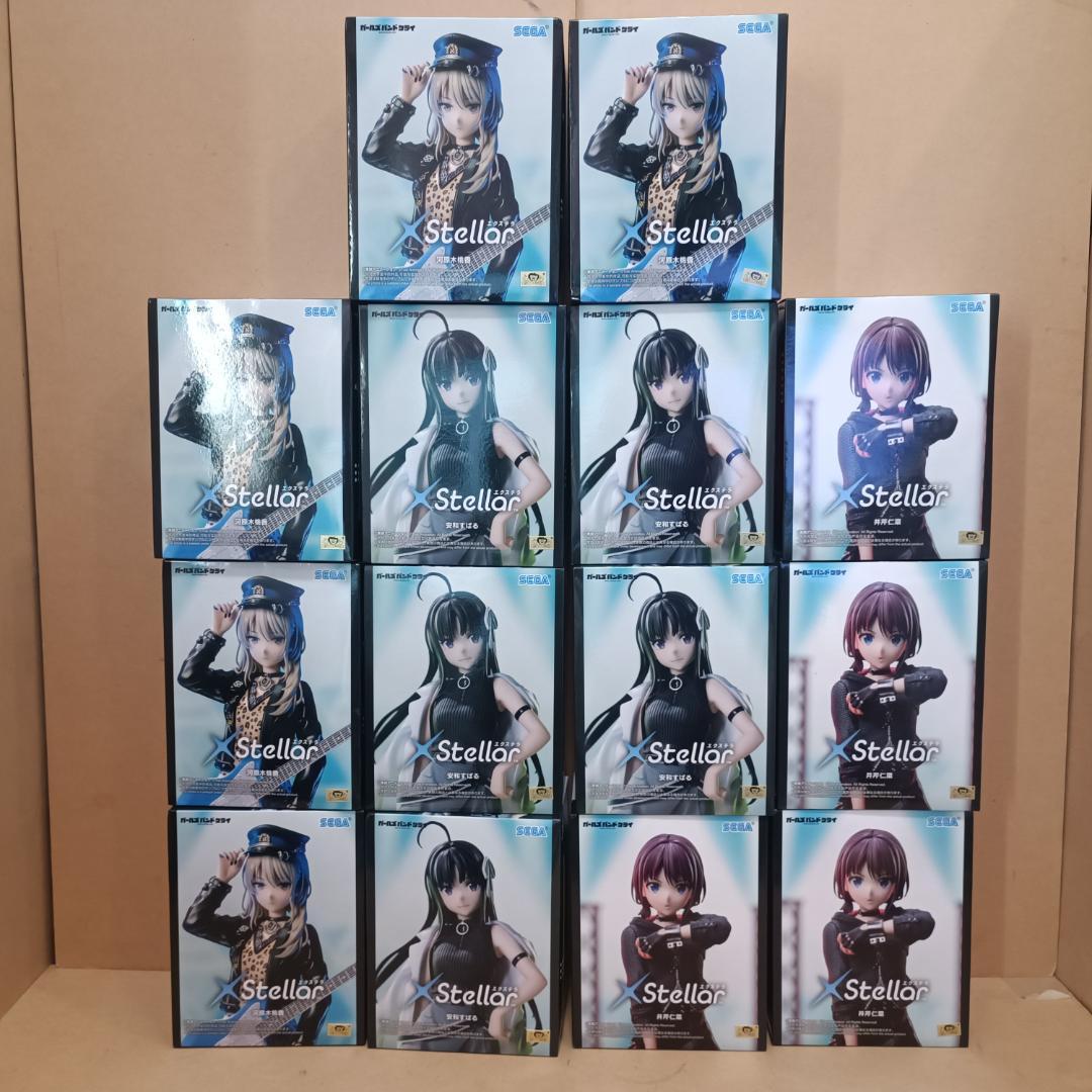 ガールズバンドクライ XStellarフィギュア 14体