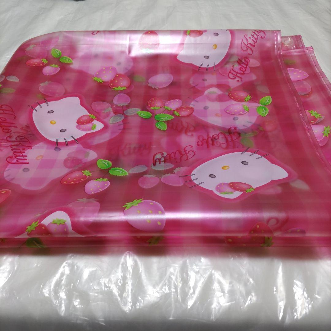 【激レア】ハローキティ　いちごキティ シャワーカーテン 1枚