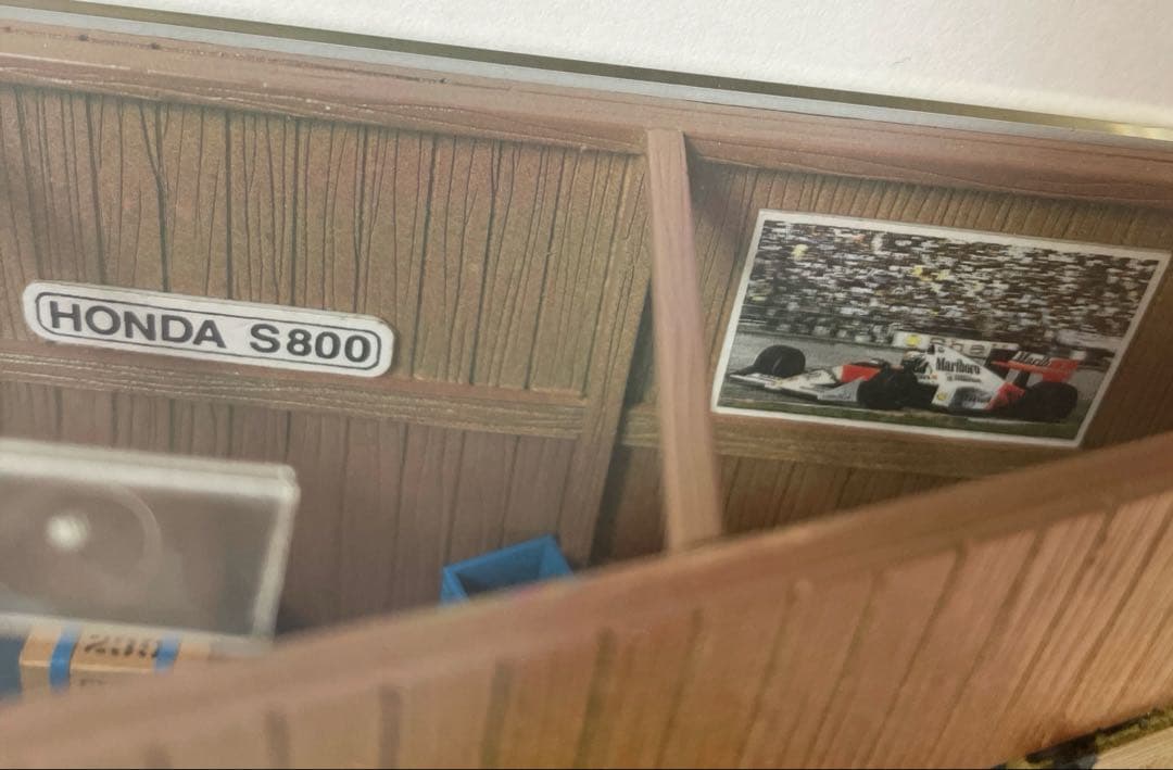 ぷちらま トレイン マイガレージ ホンダ NSX-R S2000 ジオラマ レア