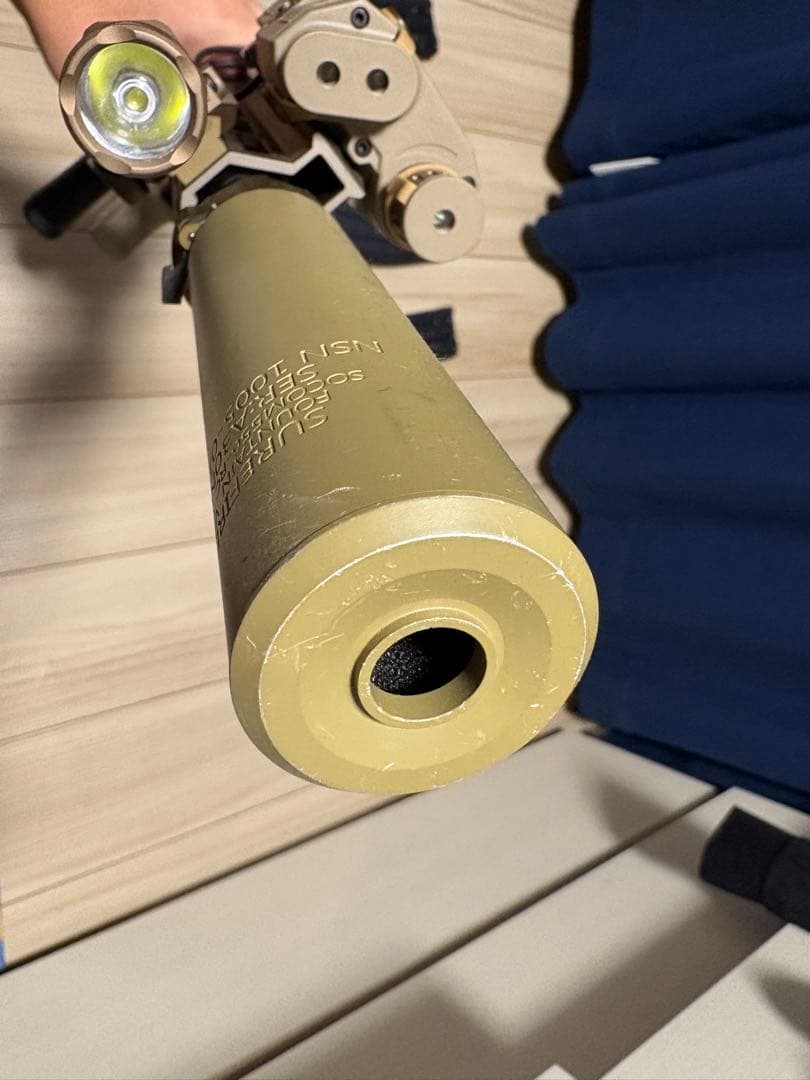 東京マルイ　URGI　ガスブロ　 サプレッサー、PEQ付き