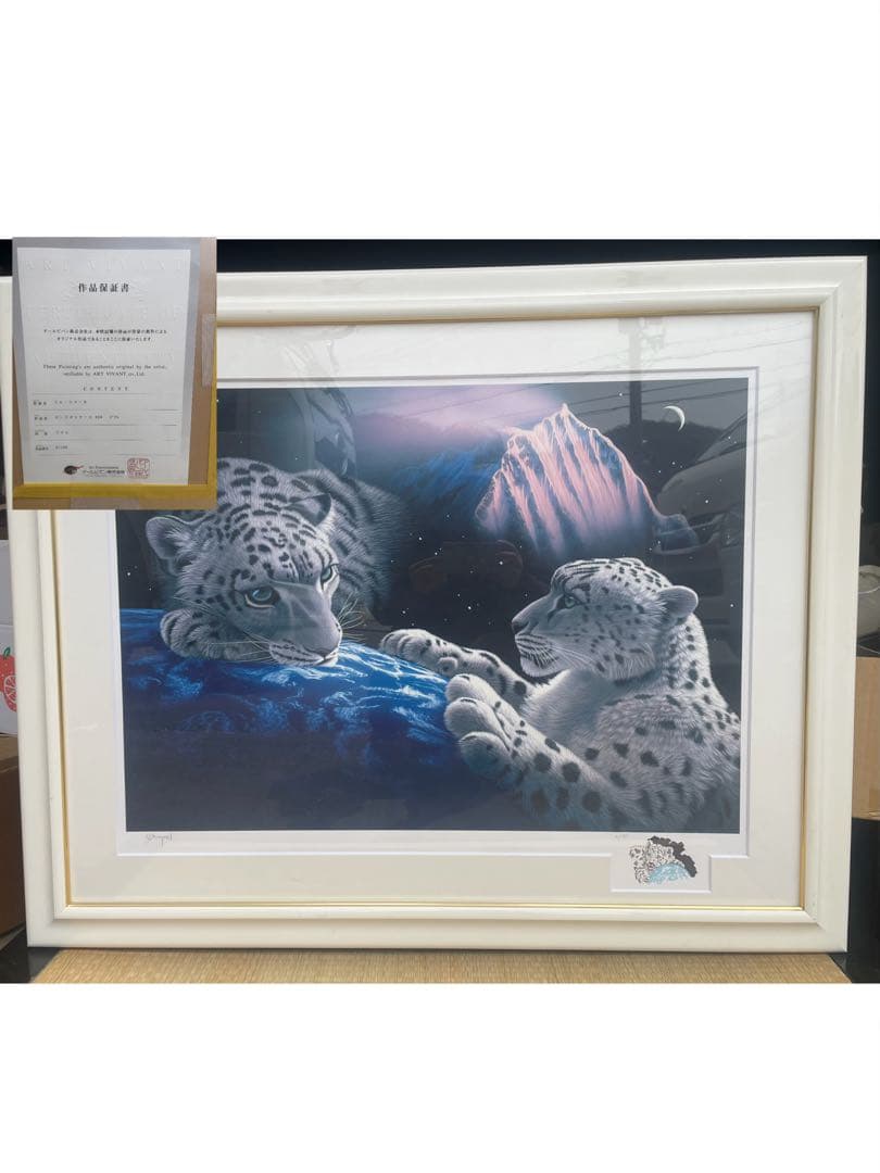 真作保証シムシメール　「ピースオンアース」 限定NO. 6/195 保証書付き