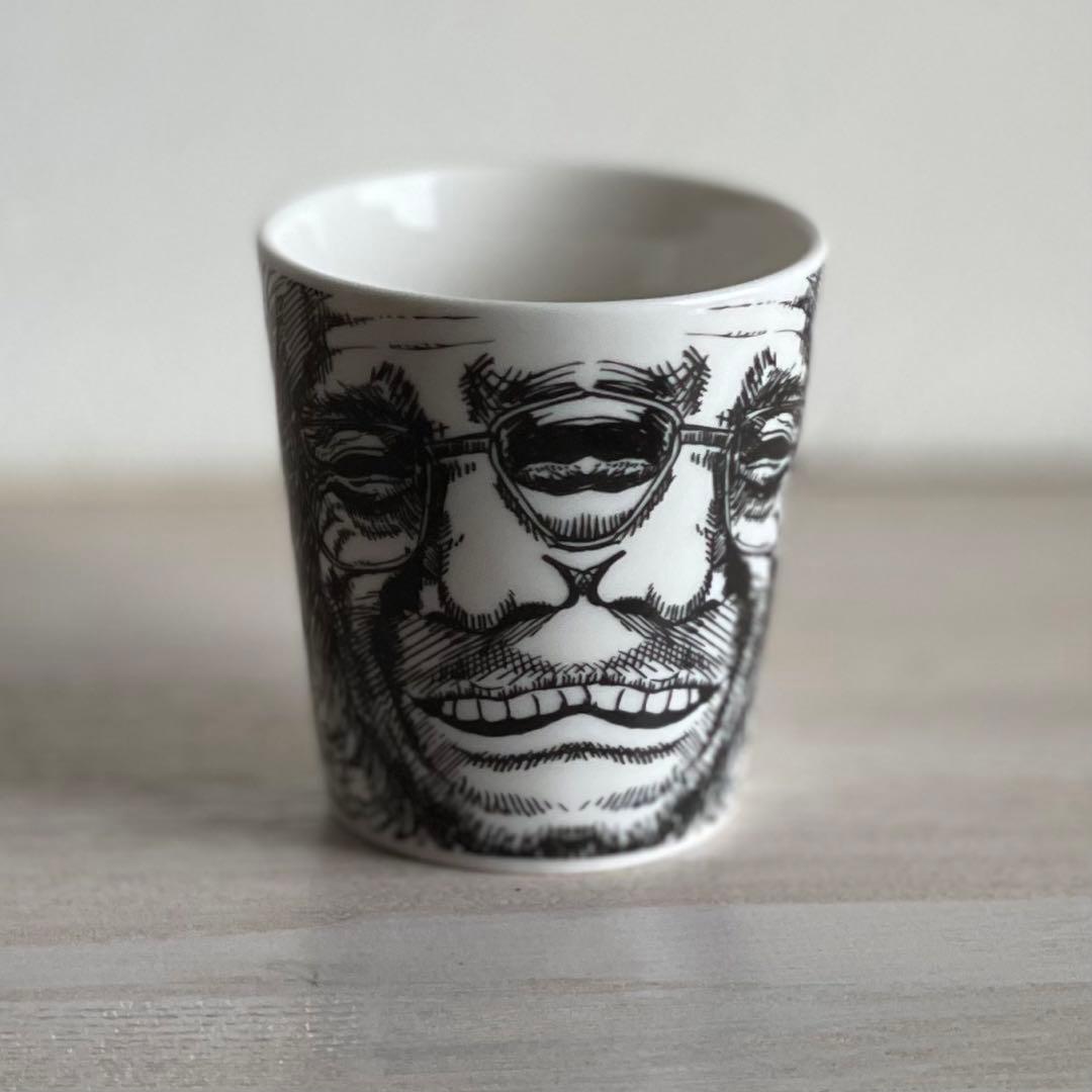 未使用品 非売品 ラーメンズ マグカップ 片桐仁 画伯 変な絵