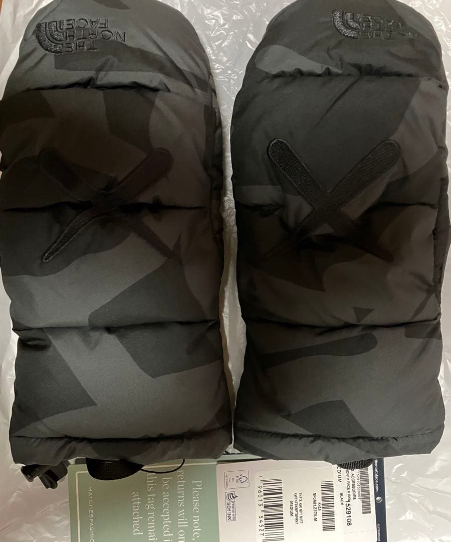 The North Face Kaws Gloves ブラック コラボ