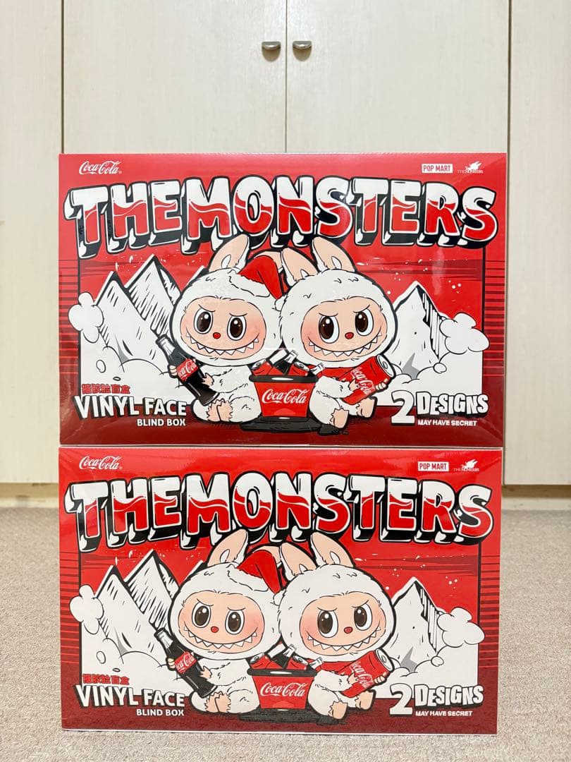 THE MONSTERS コカ・コーラ シリーズ ぬいぐるみ2個セット