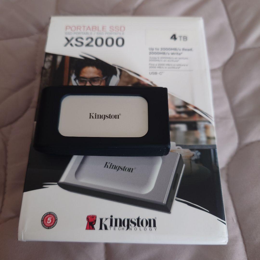 Kingston XS2000 4TB ポータブルSSD キングストン 外付け