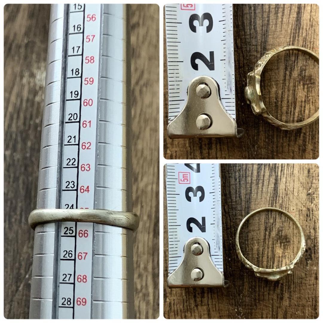 スカルボーンズ ヴィンテージ シルバー ミリタリーリング 24号 指輪 1