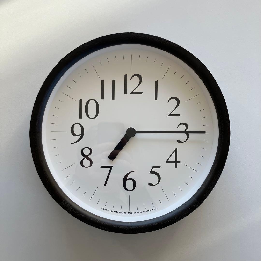 Lemnos Clock B クロック ビー 角田 陽太　レムノス掛時計