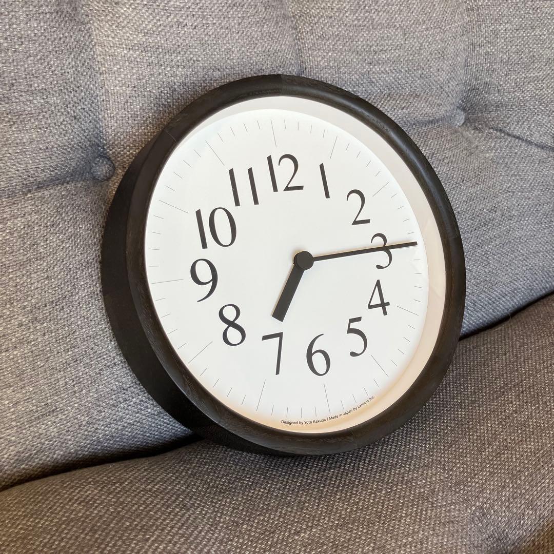 Lemnos Clock B クロック ビー 角田 陽太　レムノス掛時計