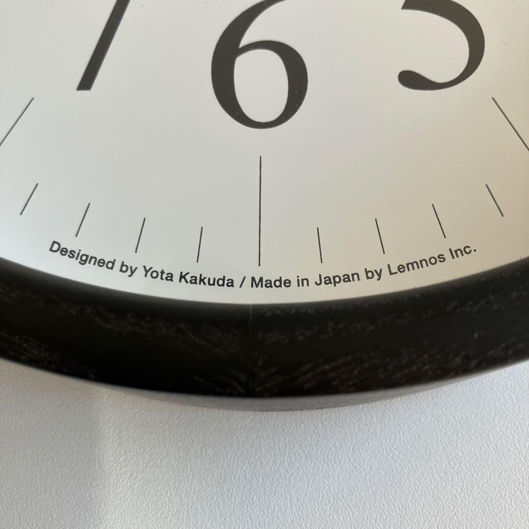 Lemnos Clock B クロック ビー 角田 陽太　レムノス掛時計