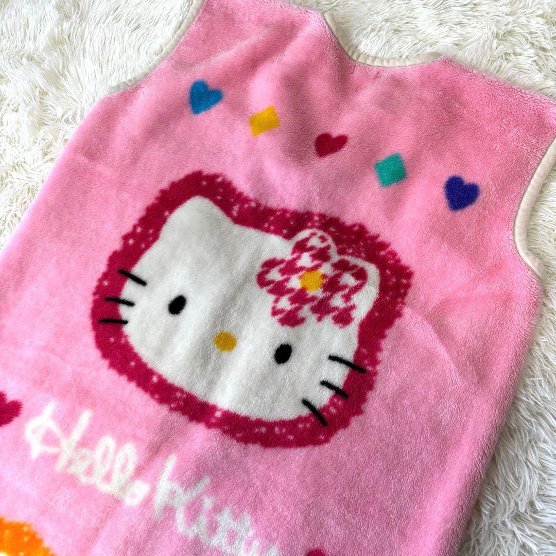 平成レトロ✨️ ハローキティ かいまき カオハナ 毛布 スリーパー 希少 レア