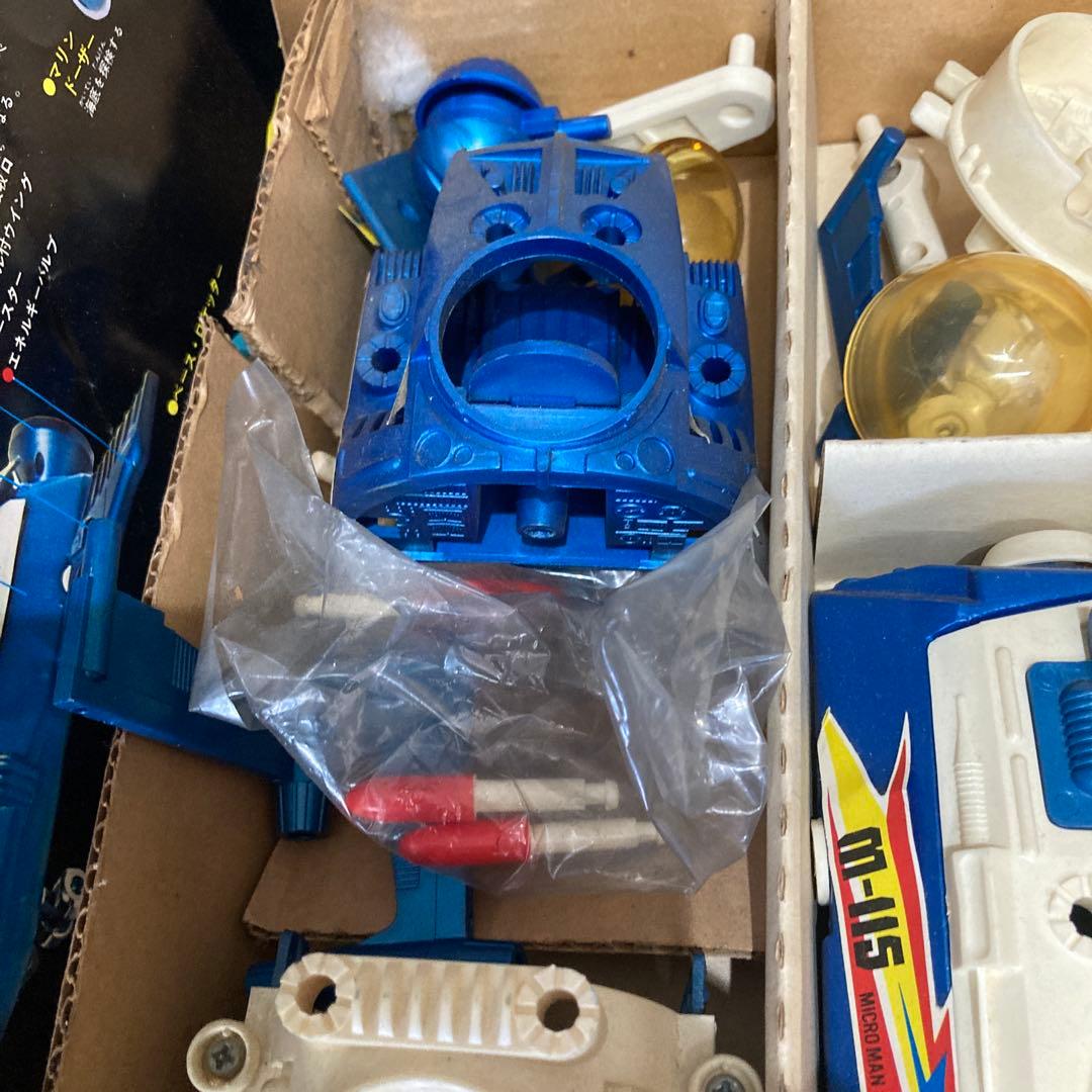 ミクロマン M15 パーツ一式 タワー基地M-115 当時物