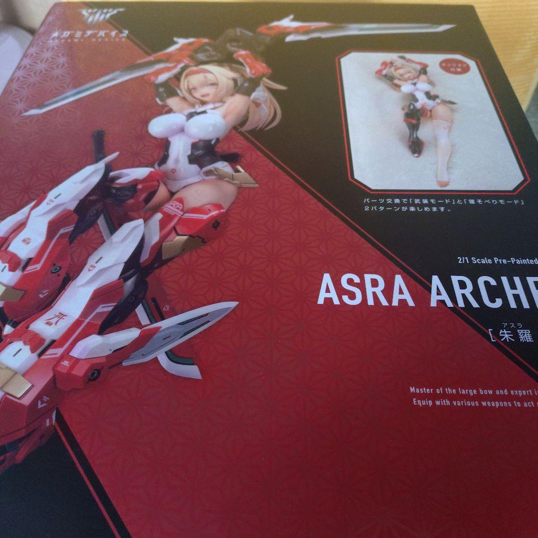 コトブキヤ メガミデバイス 朱羅 弓兵 フィギュア 特典表情替えパーツ付き