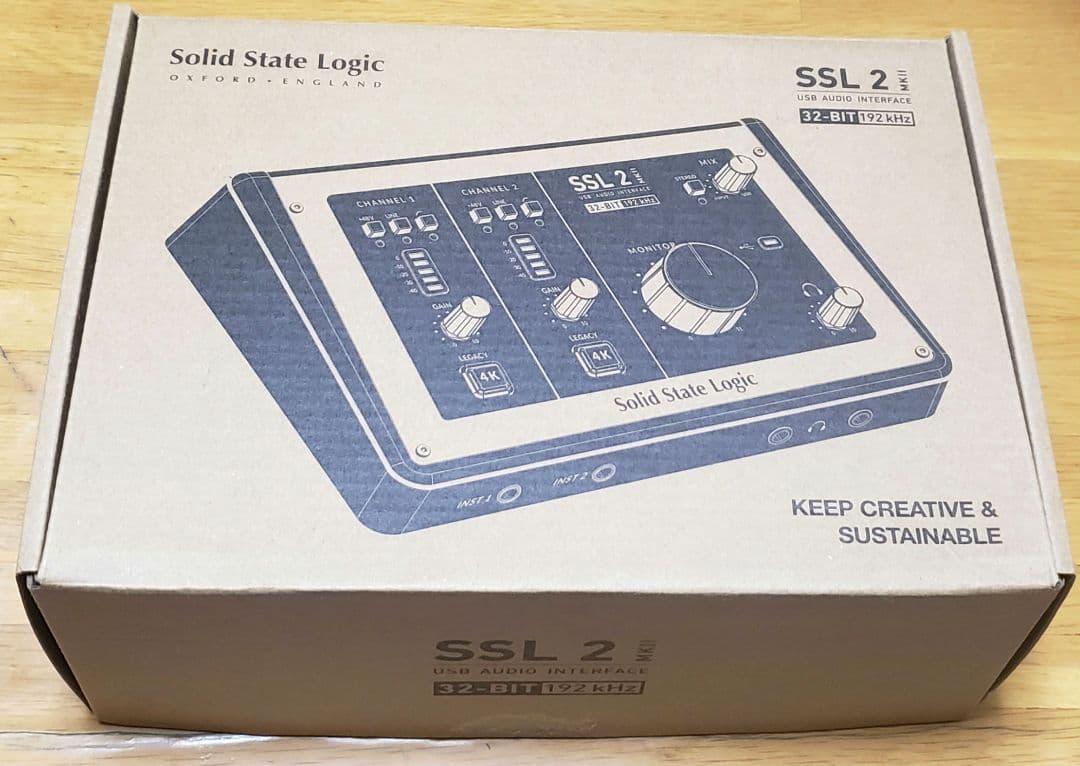 Solid State Logic SSL2 Mk2オーディオインターフェイス