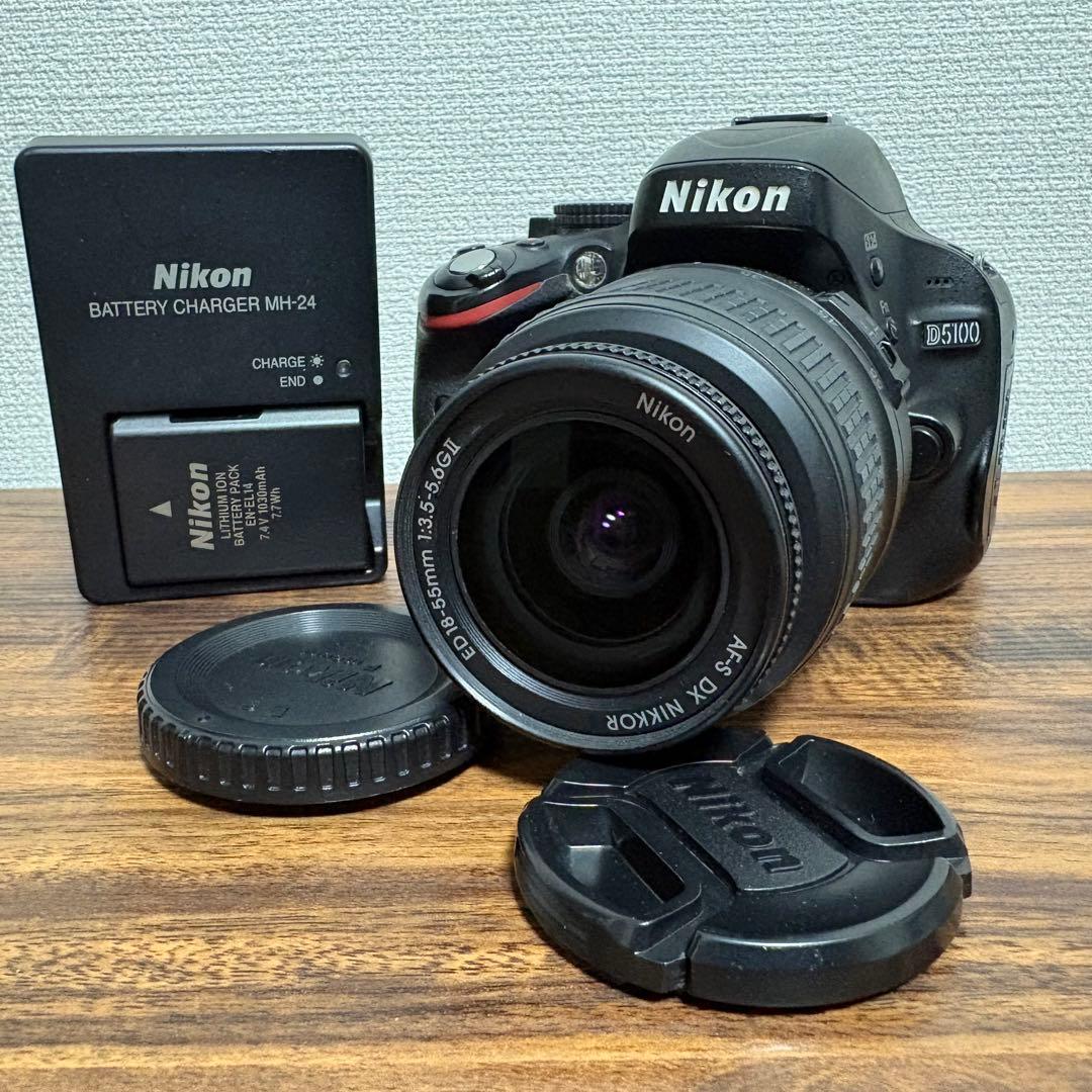 【美品✨】Nikon D5100 レンズセット デジタル一眼レフ 動作品
