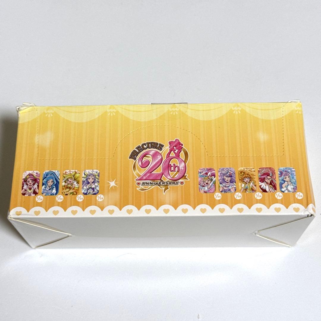 プリキュア　20周年　スクエア缶バッジ　BOX ボックス