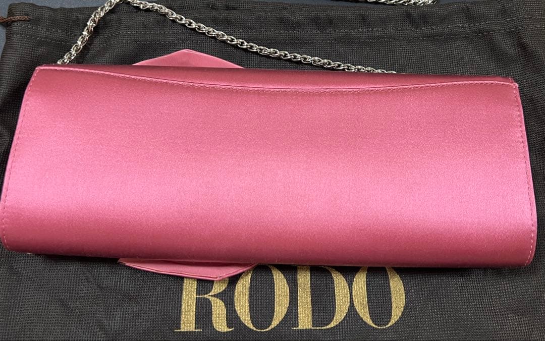 ロド　シルク　ツーウェイクラッチバッグ