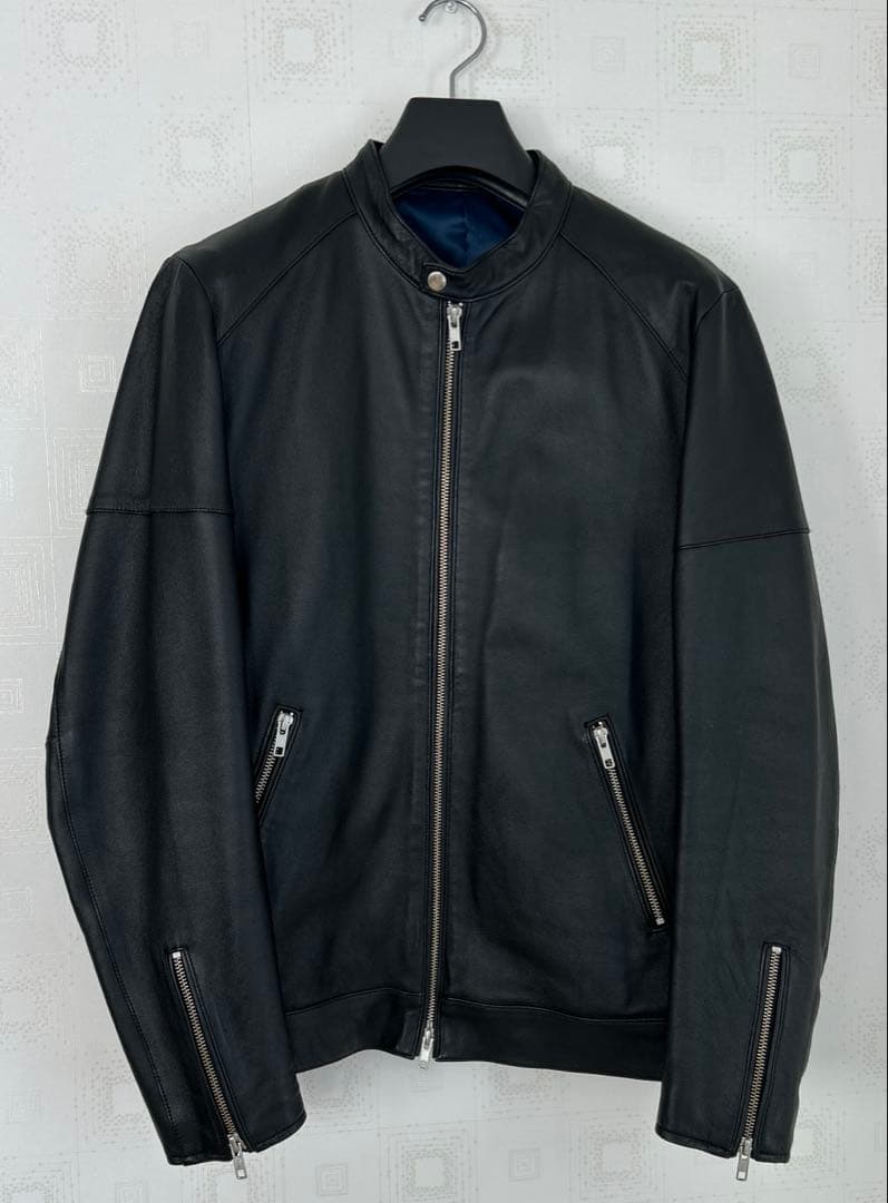 【美品】THE SHOP TK　シングルライダース　羊革　Lサイズ