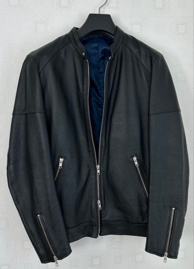 【美品】THE SHOP TK　シングルライダース　羊革　Lサイズ