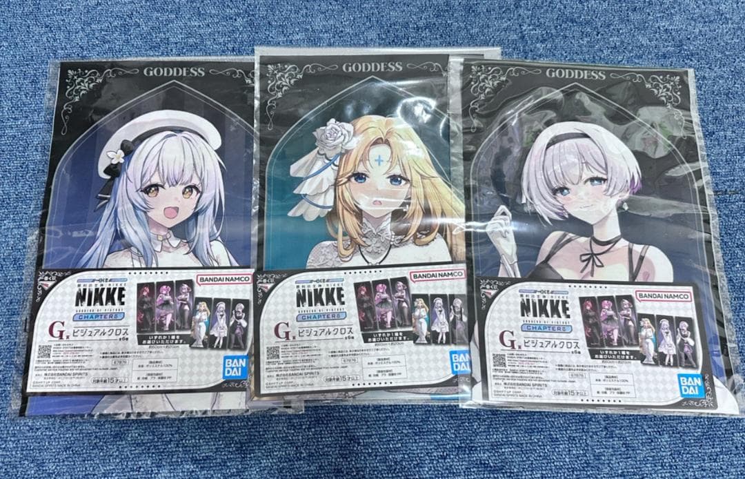 楽*俊様 NIKKE ニケ　一番くじ　ラストワン付き　クッション　18点セット