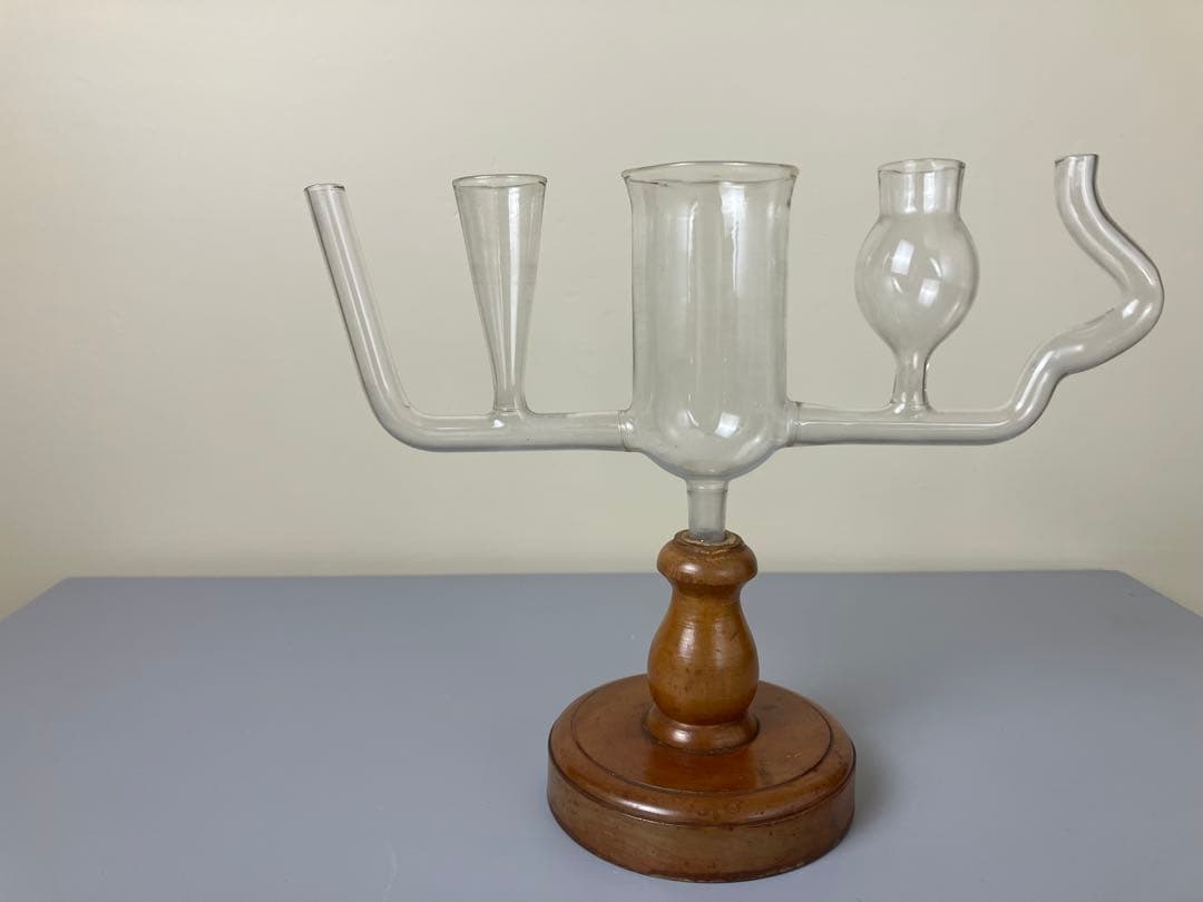 実験道具　ガラス　花器　希少品　理科　花瓶　フラワーベース　アンティーク