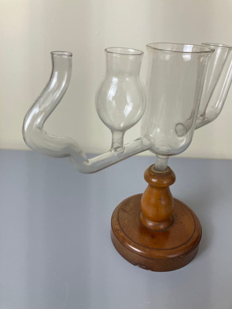 実験道具　ガラス　花器　希少品　理科　花瓶　フラワーベース　アンティーク