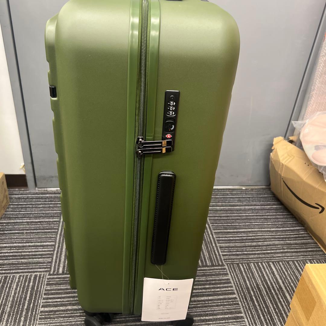 展示品エース スーツケース グリーン