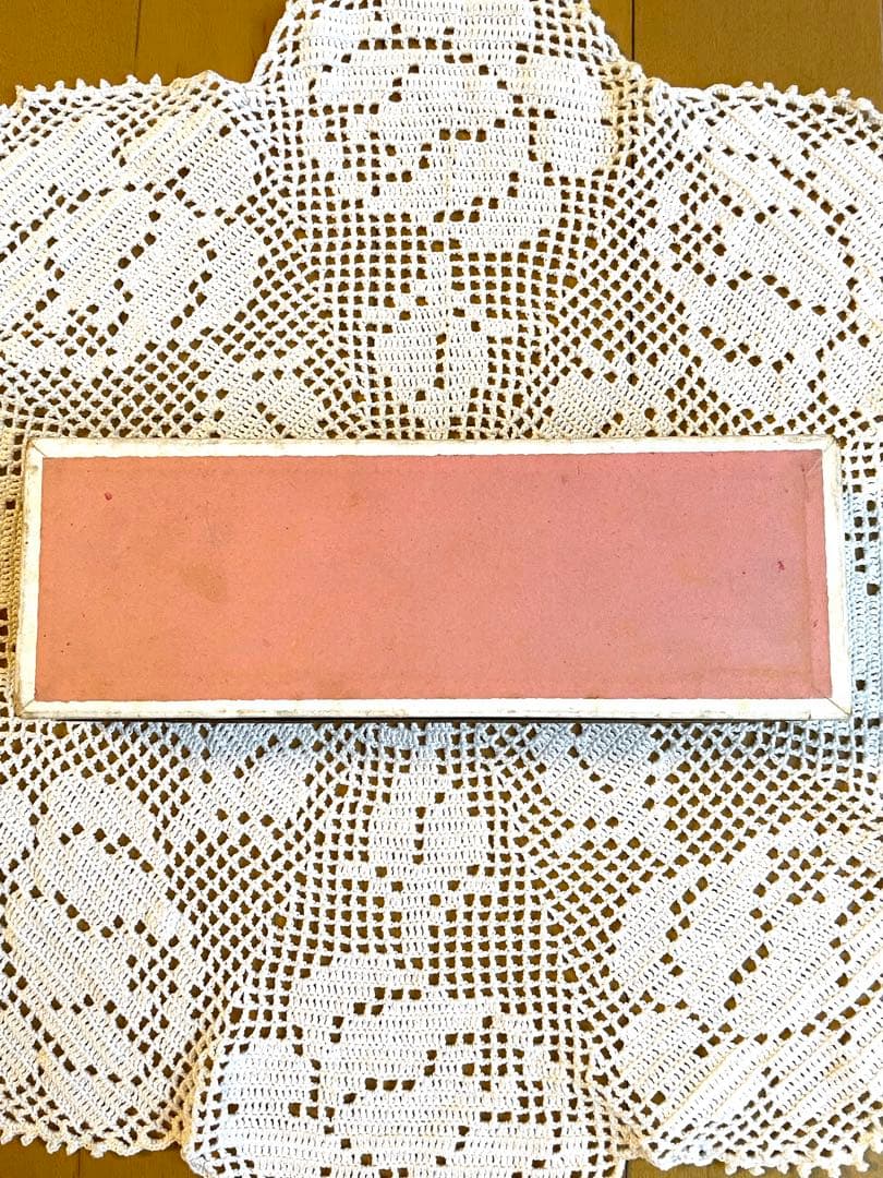 希少　フランスアンティーク　天使のサボンボックス　ソープボックス　石鹸3個未開封