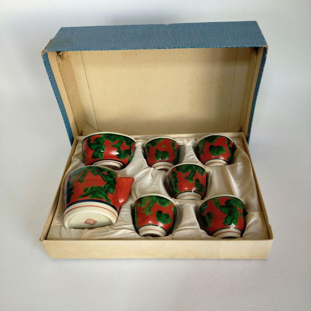 煎茶道 九谷焼 九谷木米 煎茶セット06