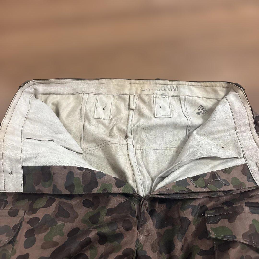 70s デッドストック　オーストラリア軍　ピードットカモ　パンツ　送料無料