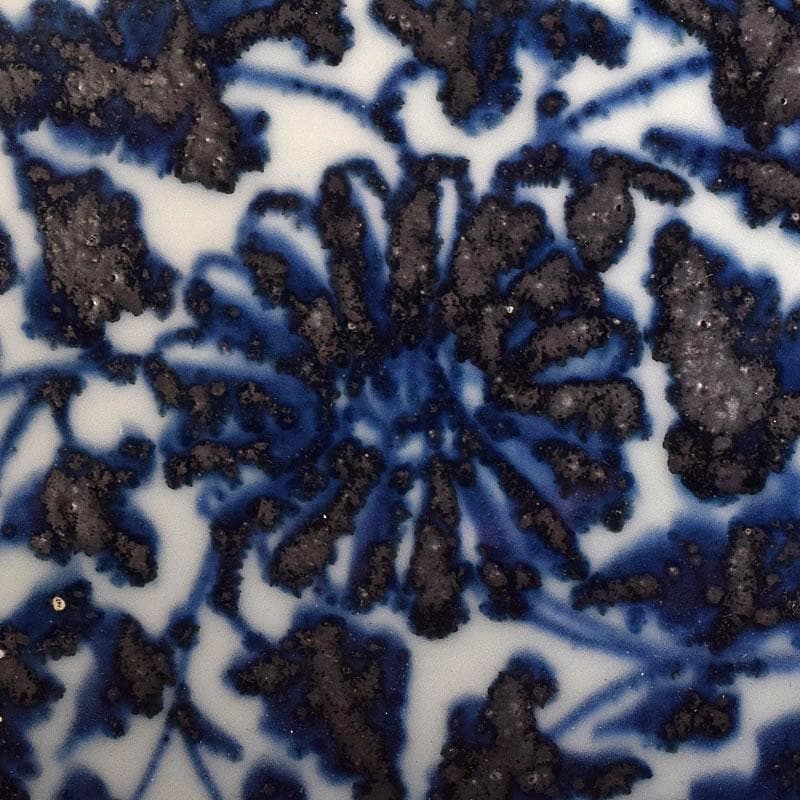 Qucollect　中国　青花　纏枝花弁文　大鉢　M　R8190