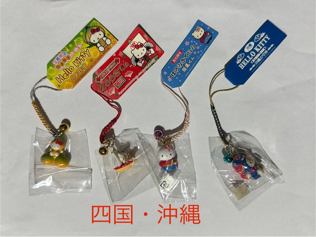 ご当地キティ ストラップ根付け 71個まとめ売り おまけ付き