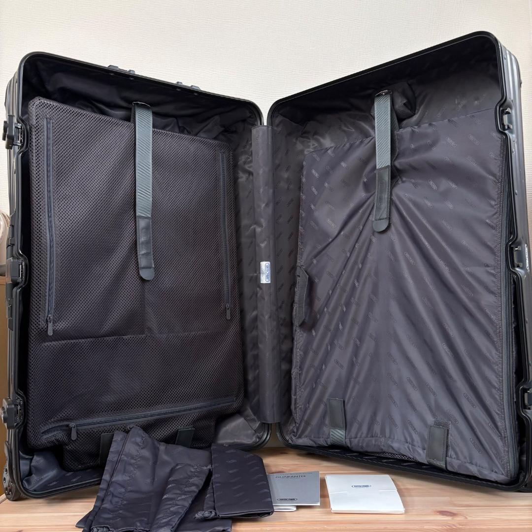 付属品付き　RIMOWA TOPAS STEALTH 84L キャリーケース