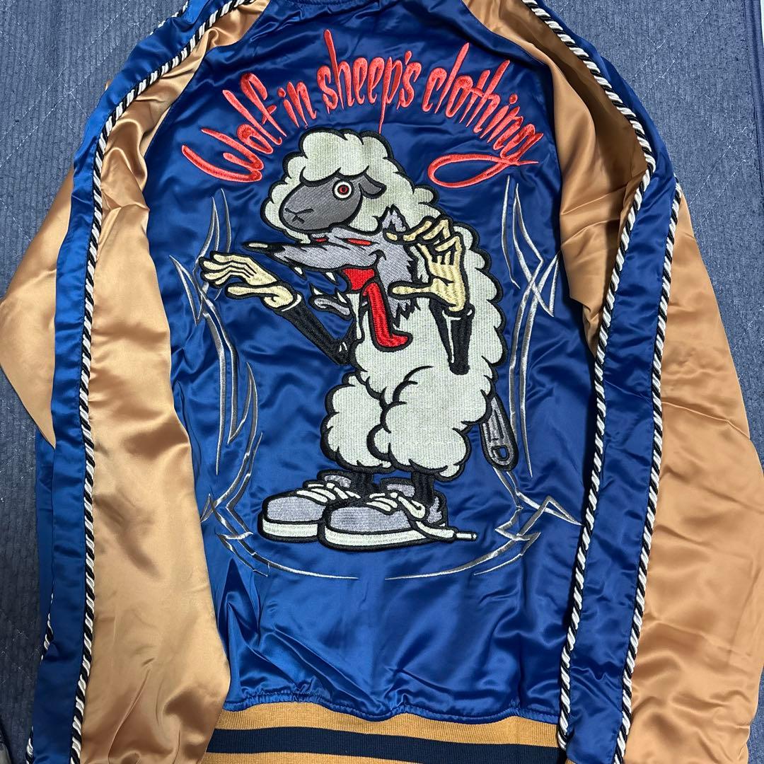 マンウィズアミッションリバーシブルスカジャン