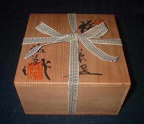 藍草　織部抹茶碗　M59