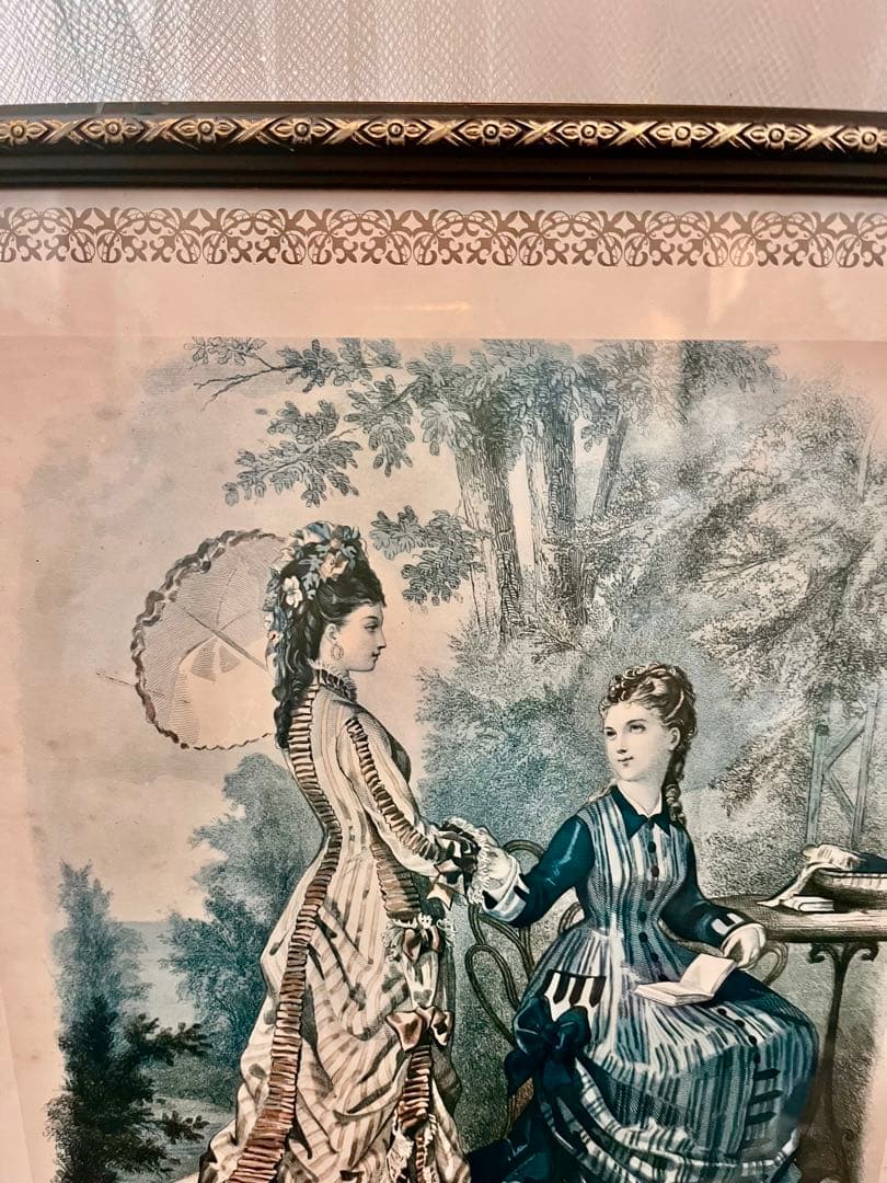 フランス アンティーク 挿絵