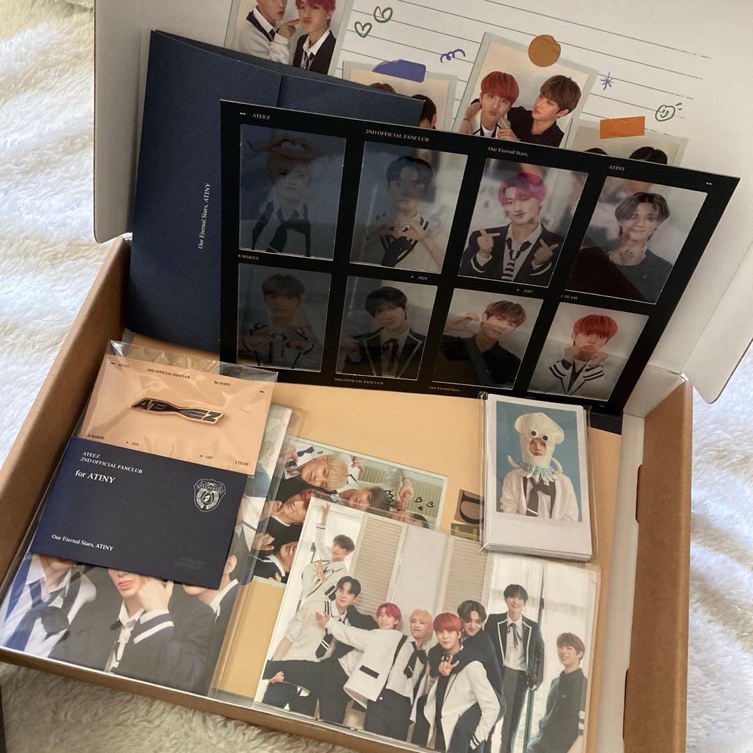 ATEEZ アチズ ATINY KIT 本国2期 FCキット magazine