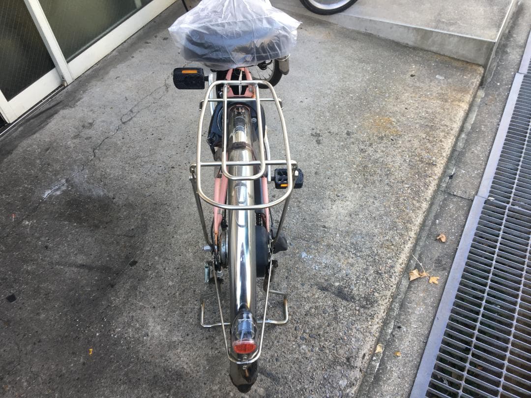 地域限定送料無料　ビビ　DX　8,9AH　子供乗せ　ピンク　神戸市　電動自転車