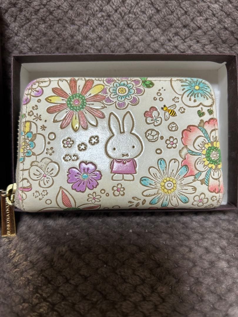 ミッフィー　小銭入れ　財布　文庫屋　文庫革