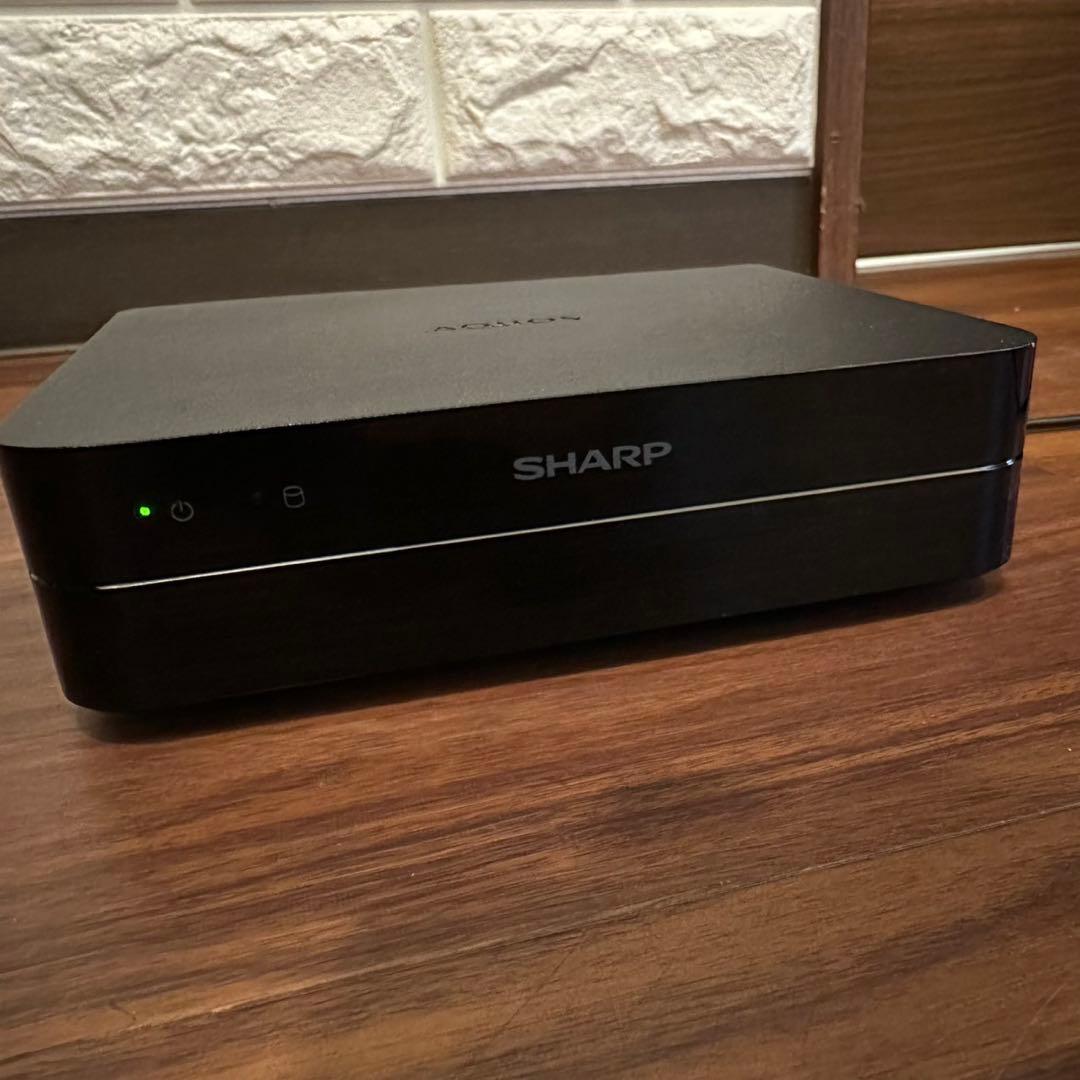 SHARP AN-WLTU2W チューナー 通電確認のみ