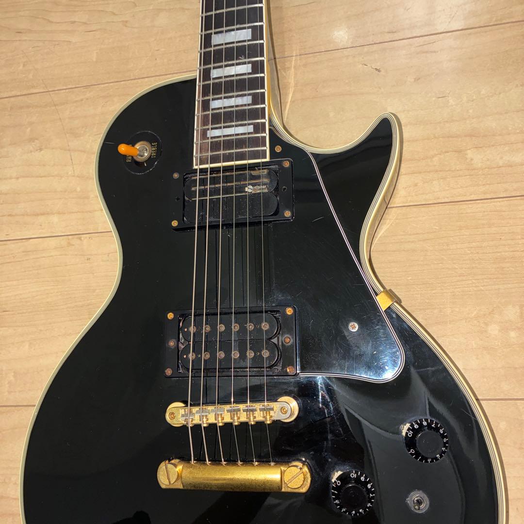 激レア　サスティナー搭載　Burny RLC-105s？レスポールカスタムモデル